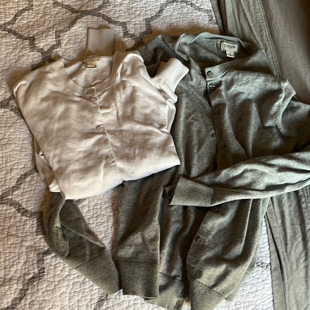 Bundle of 2 J Crew Caryn Cardigans
